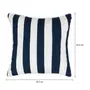 ALMOFADA 45 CM BLUESTRIPE - AZUL ESCURO/BRANCO - Foto 5