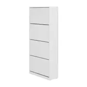 TAKE-IT SAPATEIRA PAREDE 4 PORTAS BASCULANTES - BRANCO - Foto 3