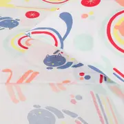 LENÇOL DE SOLTEIRO 1,60 M X 2,40 M ARCA-ÍRIS - CORES CALEIDOCOLOR - Foto 3