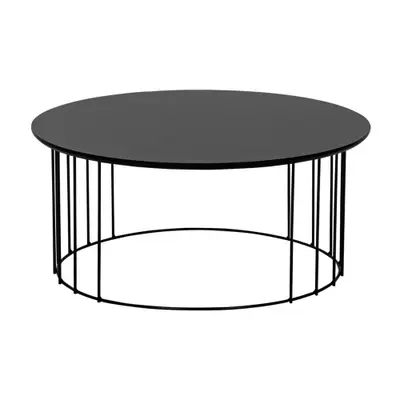 MESA DE CENTRO REDONDA 70 CM HELMON