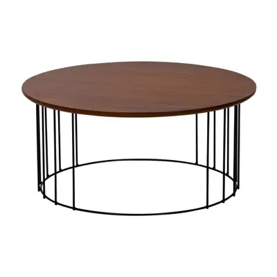MESA DE CENTRO REDONDA 70 CM HELMON
