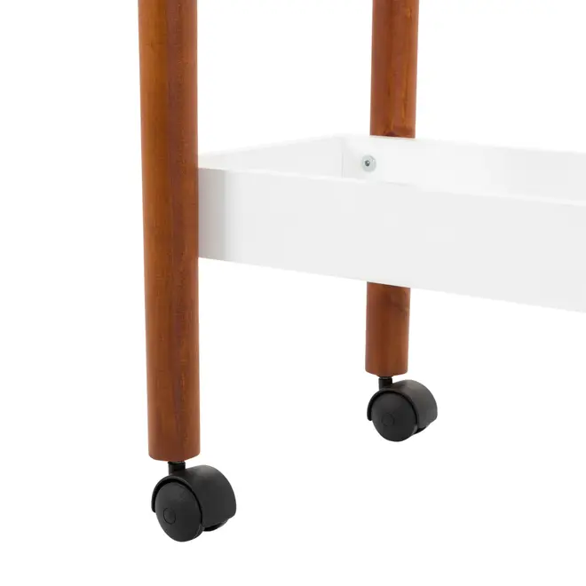 CARRINHO 62 CM X 30 CM JUCA - NOZES/BRANCO - Foto 4