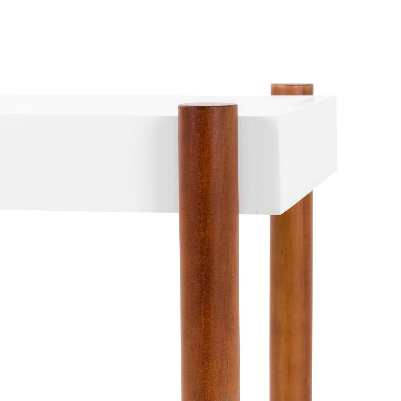 CARRINHO 62 CM X 30 CM JUCA - NOZES/BRANCO - Foto 5