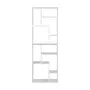 STUTTGART ESTANTE 63 CM X 1,83 M - BRANCO - Foto 1