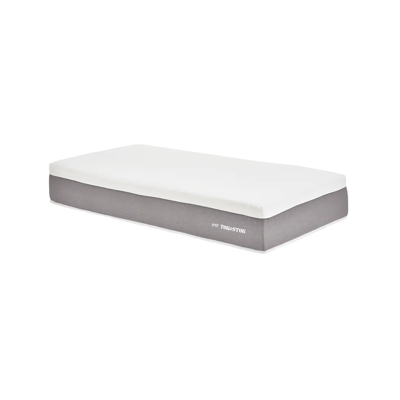 CAMA BOX SOLT 88 C/INF TATOU LÁTEX/MAX - CINZA/BRANCO - Foto 4