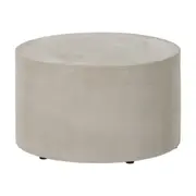 MESA DE CENTRO REDONDA 52 CM BETON RESIN - KONKRET - Foto 1