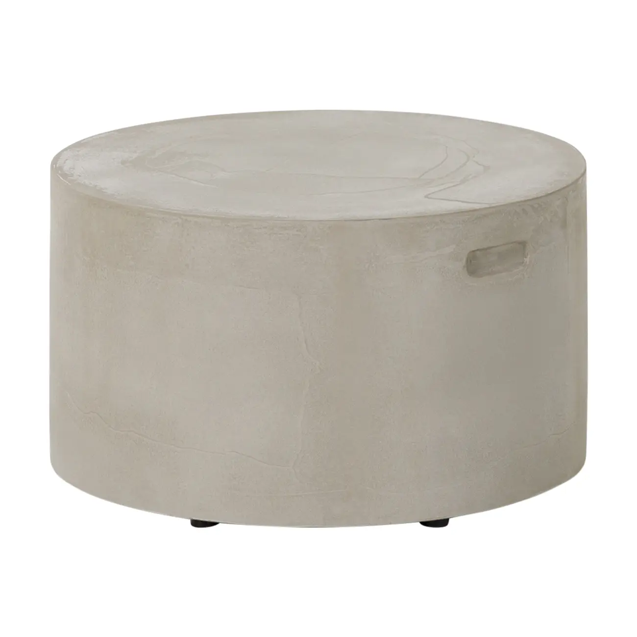 MESA DE CENTRO REDONDA 52 CM BETON RESIN - KONKRET - Foto 2