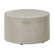 MESA DE CENTRO REDONDA 52 CM BETON RESIN - KONKRET - Foto 3