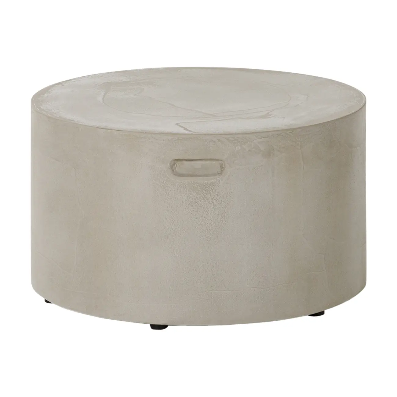 MESA DE CENTRO REDONDA 52 CM BETON RESIN - KONKRET - Foto 3