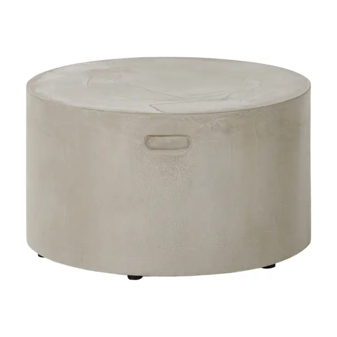 MESA DE CENTRO REDONDA 52 CM BETON RESIN - KONKRET - Foto 3