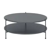 MESA DE CENTRO REDONDA 70 CM ZAKIM - KONKRET - Foto 1