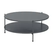 MESA DE CENTRO REDONDA 70 CM ZAKIM - KONKRET - Foto 2