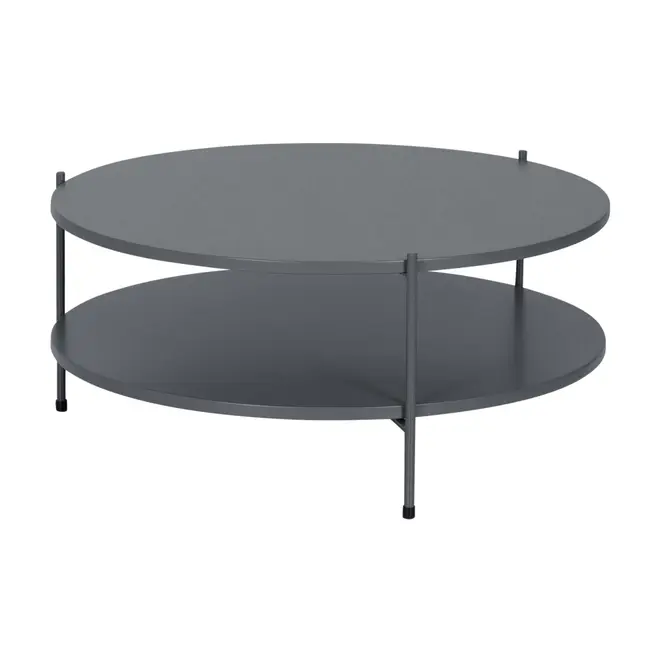 MESA DE CENTRO REDONDA 70 CM ZAKIM - KONKRET - Foto 2