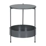 MESA LATERAL REDONDA 40 CM ZAKIM - KONKRET - Foto 1