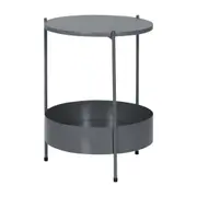 MESA LATERAL REDONDA 40 CM ZAKIM - KONKRET - Foto 2