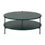 MALAQUITA - MESA DE CENTRO REDONDA 70 CM ZAKIM