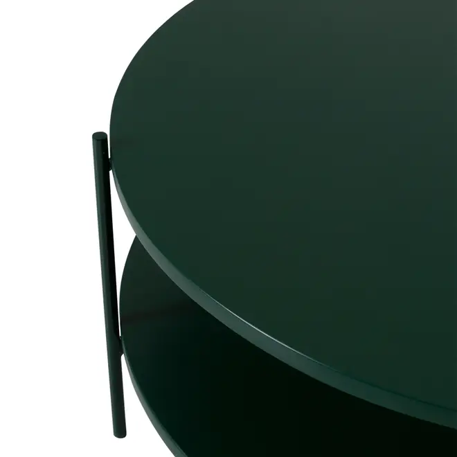 MESA DE CENTRO REDONDA 70 CM ZAKIM - MALAQUITA - Foto 3