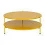 MESA DE CENTRO REDONDA 70 CM ZAKIM - LIMONITA - Foto 1