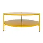 MESA DE CENTRO REDONDA 70 CM ZAKIM - LIMONITA - Foto 4