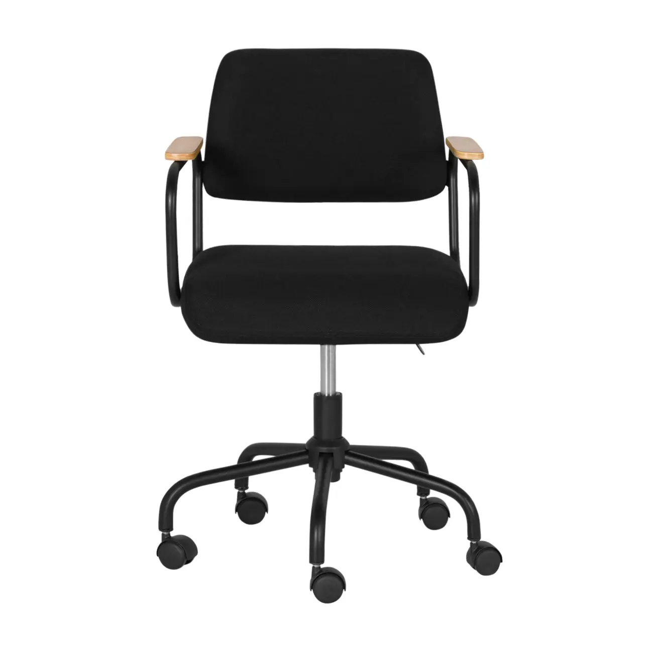 CADEIRA HOME OFFICE CARTE ELBOW - PRETO/PRETO - Foto 2