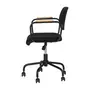 CADEIRA HOME OFFICE CARTE ELBOW - PRETO/PRETO - Foto 3