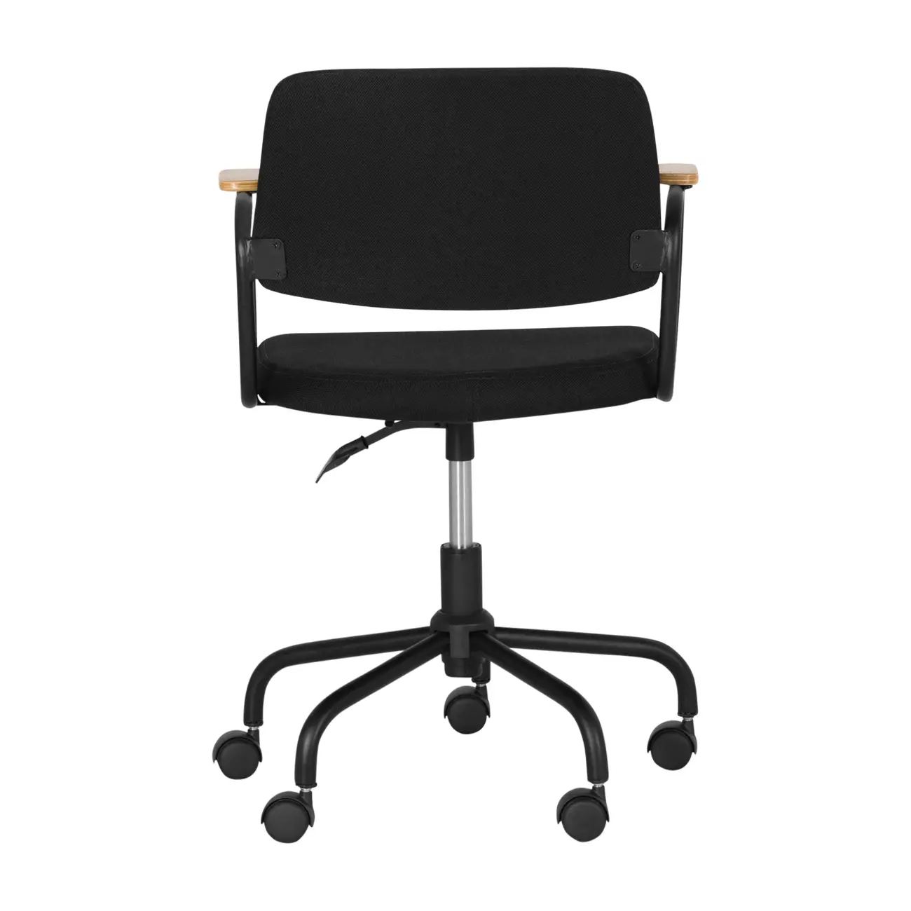 CADEIRA HOME OFFICE CARTE ELBOW - PRETO/PRETO - Foto 4