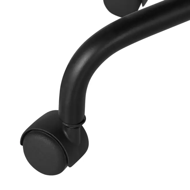 CADEIRA HOME OFFICE CARTE ELBOW - PRETO/PRETO - Foto 7