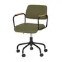 PRETO/MUSGO - CADEIRA HOME OFFICE CARTE ELBOW