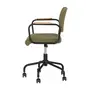 CADEIRA HOME OFFICE CARTE ELBOW - PRETO/MUSGO - Foto 3