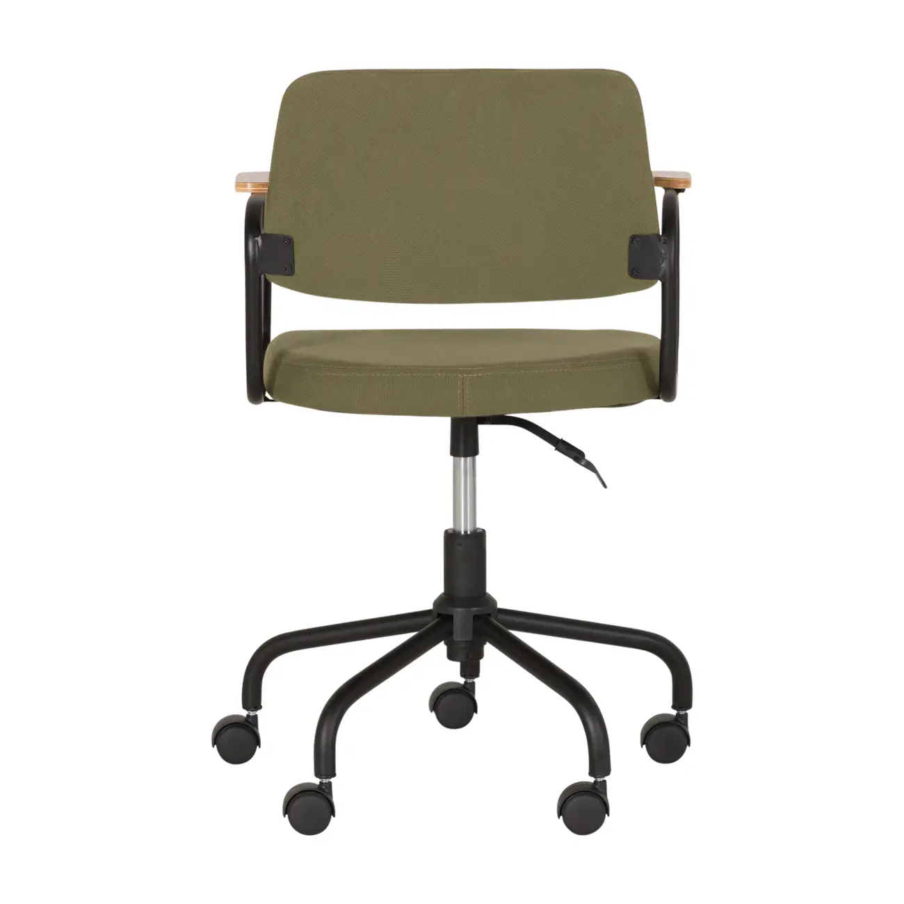 CADEIRA HOME OFFICE CARTE ELBOW - PRETO/MUSGO - Foto 4