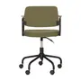 CADEIRA HOME OFFICE CARTE ELBOW - PRETO/MUSGO - Foto 4