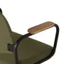 CADEIRA HOME OFFICE CARTE ELBOW - PRETO/MUSGO - Foto 7