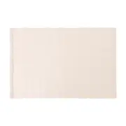 LUGAR AMERICANO 30 CM X 50 CM ALGODOEIRO - NATURAL/BRANCO - Foto 3