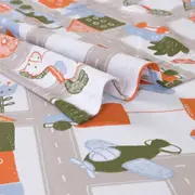 LENÇOL JÚNIOR INFANTIL 1,60 M X 1,90 M CRIAMUNDOS - BRANCO/MULTICOR - Foto 2