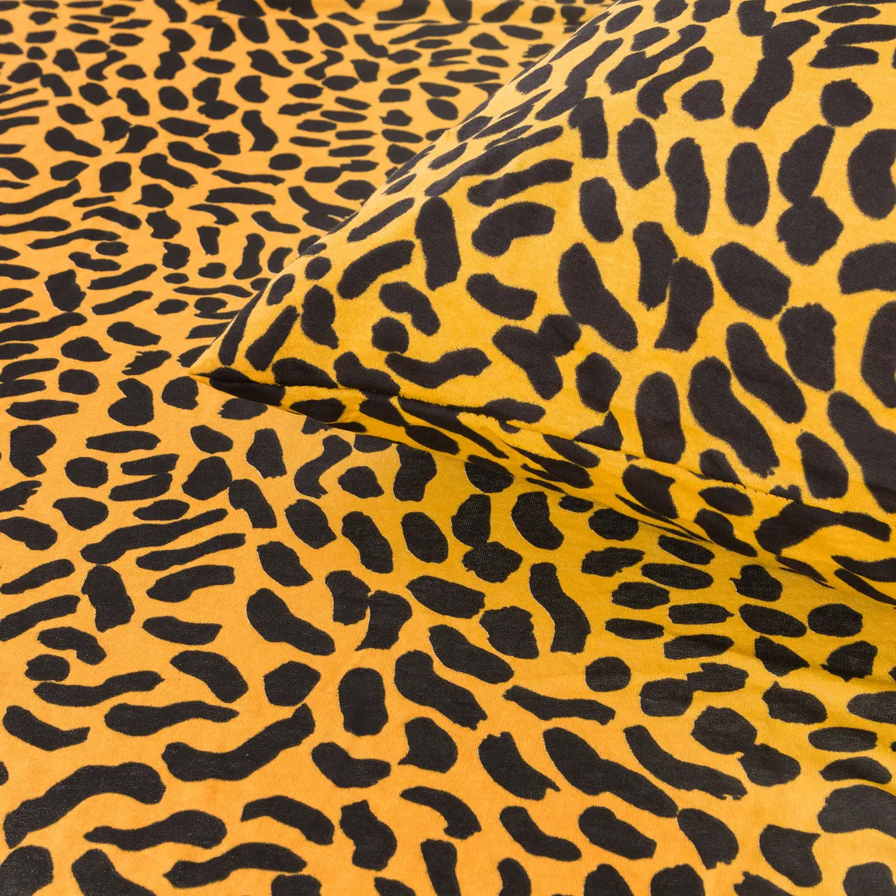 LENÇOL COM ELÁSTICO JÚNIOR INFANTIL 78 CM X 1,62 M X 18 CM BICHARADA - MOSTARDA/PRETO - Foto 6