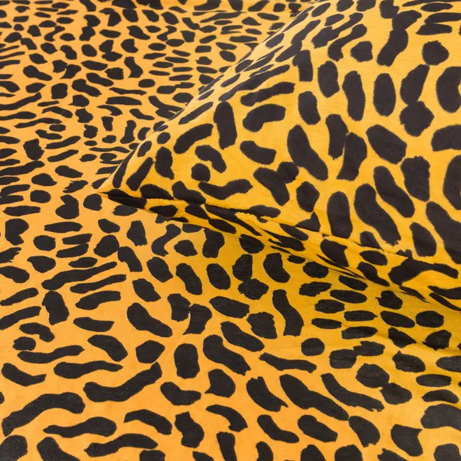LENÇOL COM ELÁSTICO JÚNIOR INFANTIL 78 CM X 1,62 M X 18 CM BICHARADA - MOSTARDA/PRETO - Foto 6