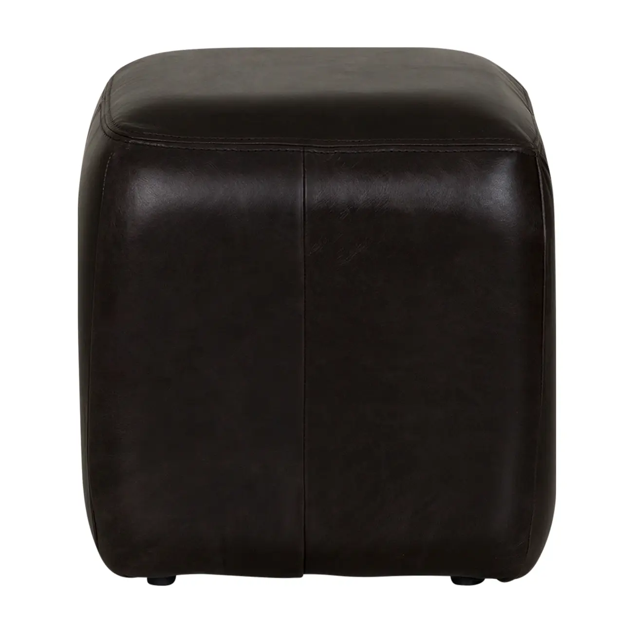 PUFF COMFY - COURO PRETO - Foto 2