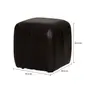 PUFF COMFY - COURO PRETO - Foto 4