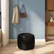 PUFF COMFY - COURO PRETO - Foto 5