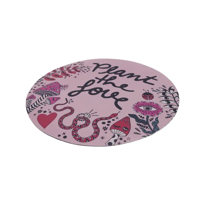 MOUSE PAD PLANT THE LOVE - ROSA/ENGLISH GREEN - Foto 2