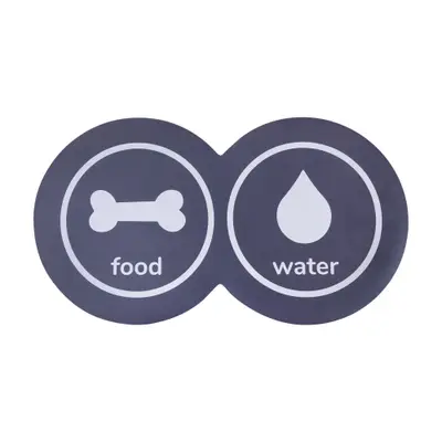 TAPETE PARA COMEDOURO PET FOOD WATER