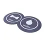 TAPETE PARA COMEDOURO PET FOOD WATER - KONKRET/BRANCO - Foto 2