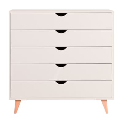 CÔMODA 5 GAVETAS 90 CM X 40 CM LIN