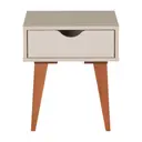 MESA DE CABECEIRA 1 GAVETA LIN