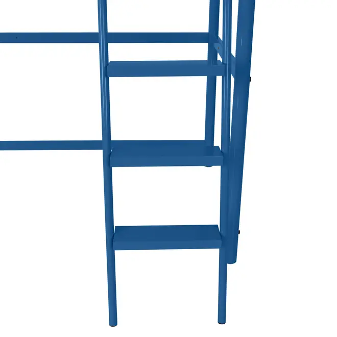 CAMA SISTEMA DE QUARTO INTEGRADO 88 CM COM ESTRUTURA PARA ESCRIVANINHA NEW LINK - ZIMBRO - Foto 6