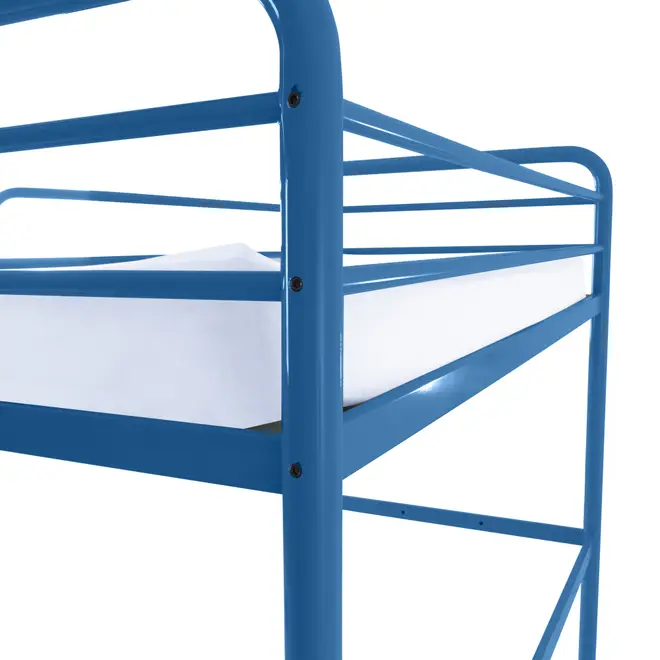 CAMA SISTEMA DE QUARTO INTEGRADO 88 CM COM ESTRUTURA PARA ESCRIVANINHA NEW LINK - ZIMBRO - Foto 8