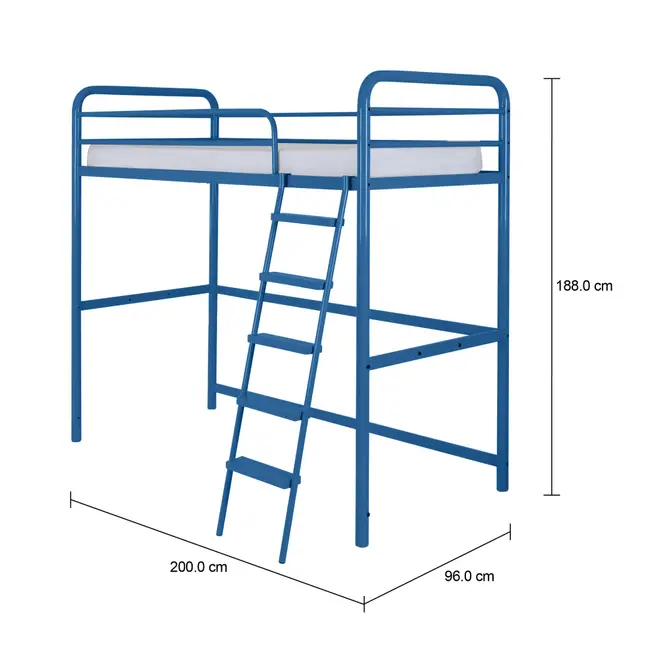 CAMA SISTEMA DE QUARTO INTEGRADO 88 CM COM ESTRUTURA PARA ESCRIVANINHA NEW LINK - ZIMBRO - Foto 10