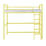 CAMA SISTEMA DE QUARTO INTEGRADO 88 CM COM ESTRUTURA PARA ESCRIVANINHA NEW LINK - LIMÃO SICILIANO - Foto 1