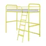CAMA SISTEMA DE QUARTO INTEGRADO 88 CM COM ESTRUTURA PARA ESCRIVANINHA NEW LINK - LIMÃO SICILIANO - Foto 2