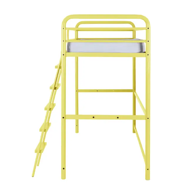 CAMA SISTEMA DE QUARTO INTEGRADO 88 CM COM ESTRUTURA PARA ESCRIVANINHA NEW LINK - LIMÃO SICILIANO - Foto 3